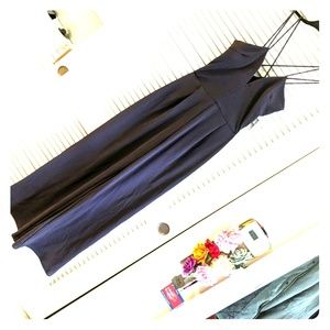 NWT dark purple jumpsuit.